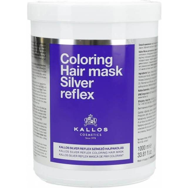 Kallos Coloring Silver Reflex Hair Mask 1000ml