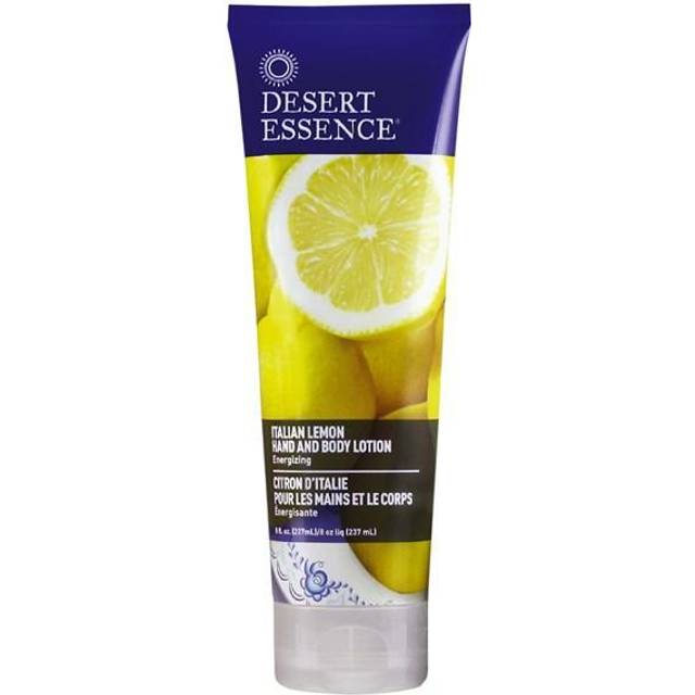 Desert Essence Energizing Hand & Body Lotion Italian Lemon 8 fl oz