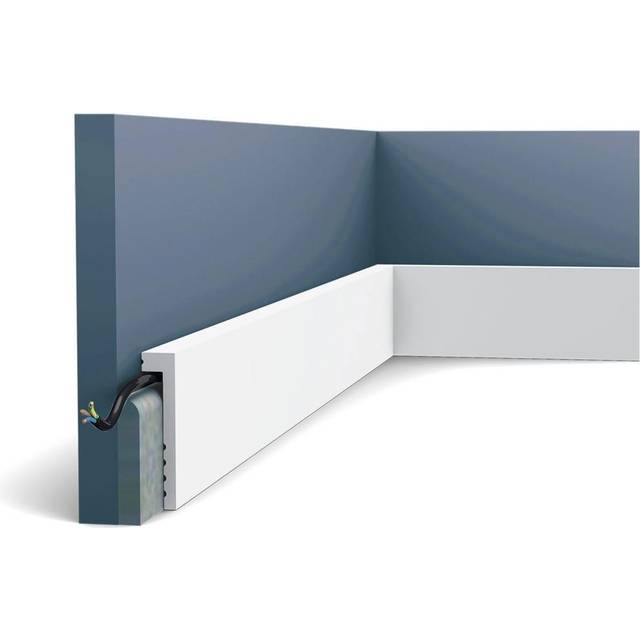 Orac Decor SX171 AXXENT Cover Skirting Decorative moulding Baseboard 2 m