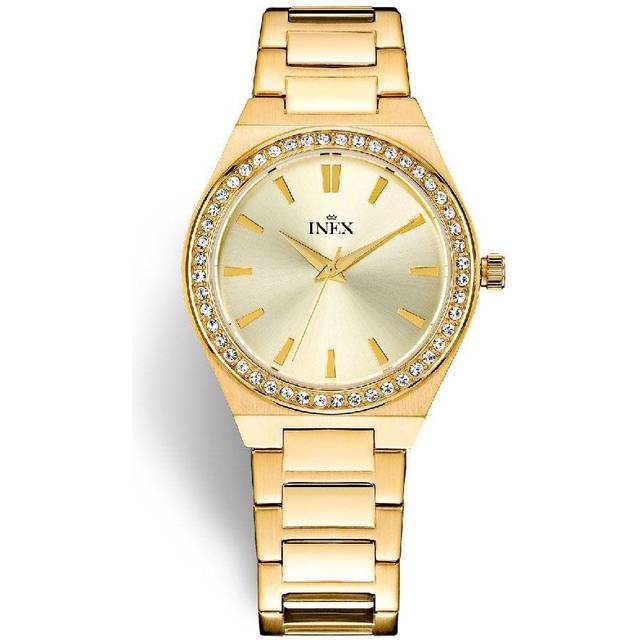 INEX [IS042] DAME DOUBLE M LÆNKE BEZEL M STEN