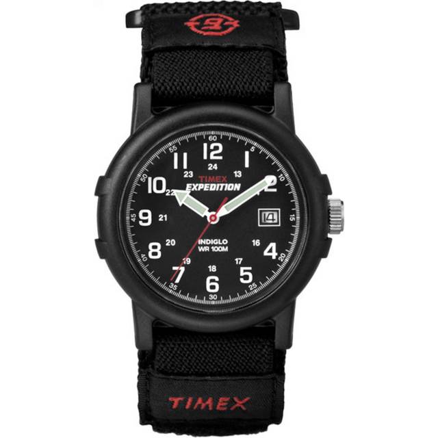 Timex T40011 Expedition Camper Black Faststrap Watches