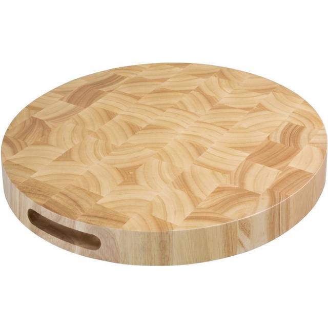 Vogue Round Wooden Chopping Board
