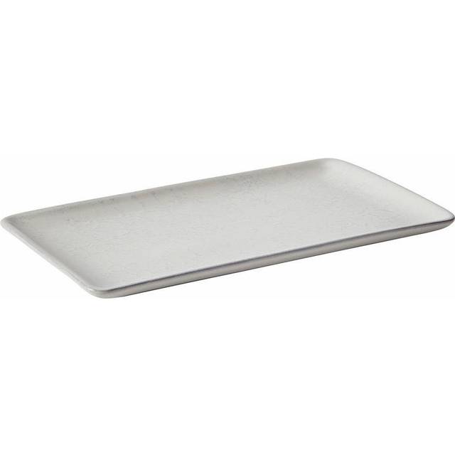 Raw Rectangular Plate 23,5x15 cm, Titanium Black