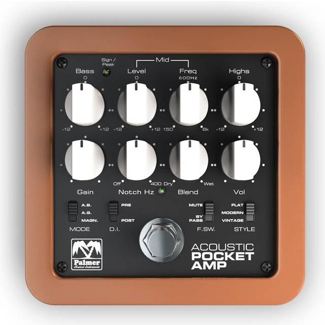 Palmer MI Pocket Amp Acoustic Portable Preamp