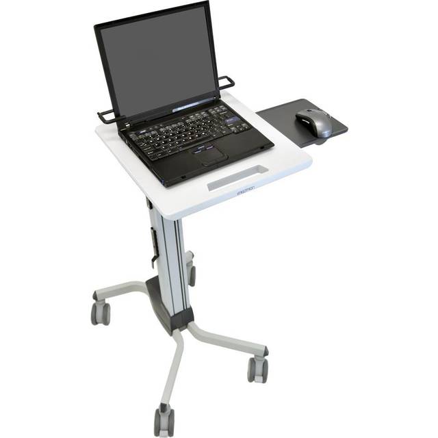 Ergotron Neo-Flex Laptop Cart Grey computer desk