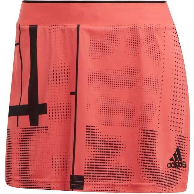 ADIDAS Club Graphic Skirt Korall Women (Storlek: S)