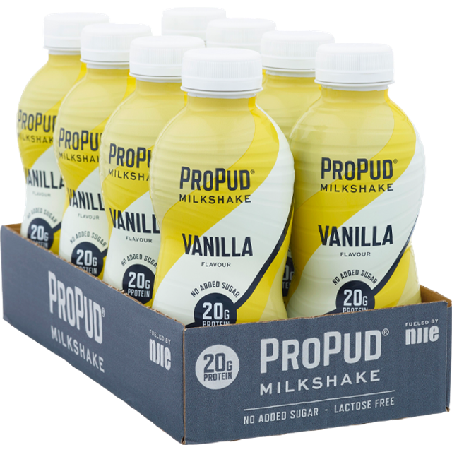 Njie ProPud Protein Milkshake Vanilla Ice Cream 8x330ml