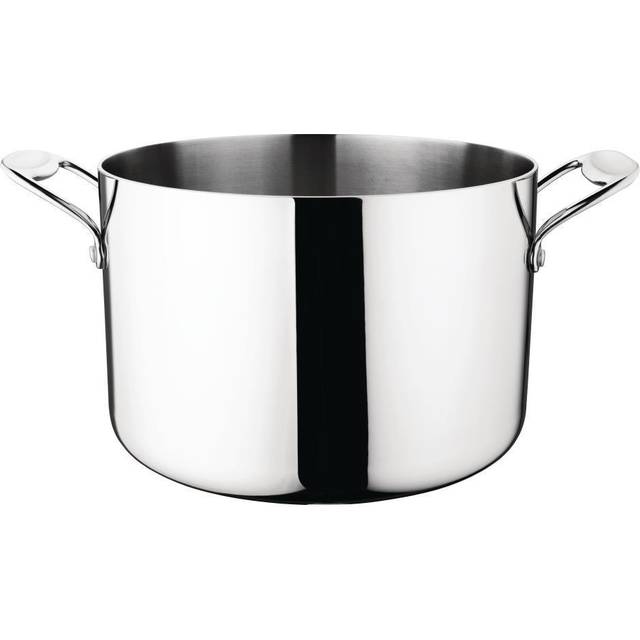 Vogue Stainless Steel & Aluminium Tri-Wall Stew Pan 240mm
