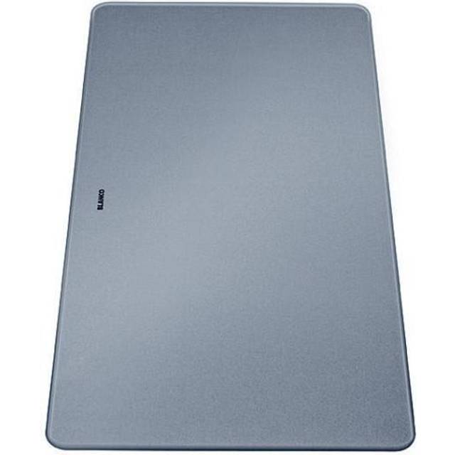 BLANCO Glass Chopping Board, Silver, L43.5cm