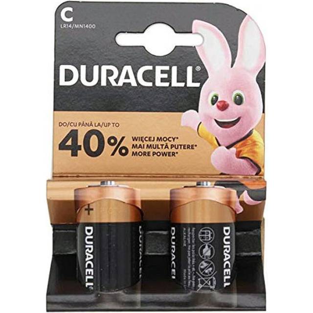 Duracell CDURK - C Batteries PK2