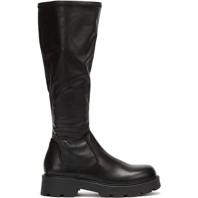 Vagabond Women's Cosmo 2.0 Leather Knee High Boots - Black - UK 7