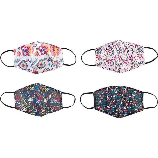 Hygiejnisk maske DKD Home Decor Sort Mørkebrun Lyserød