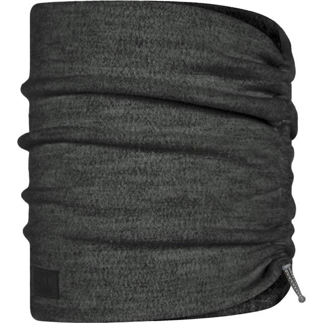 neck warmer Merino Wool Fleece dark grey one-size
