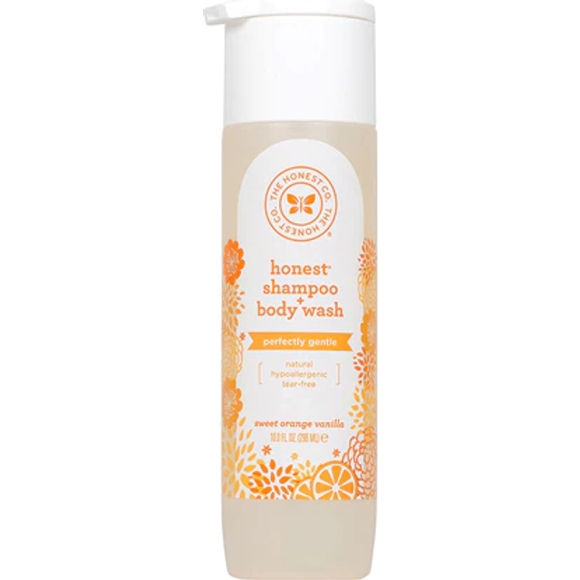 Honest Baby Shampoo + Body Wash Refresh Citrus Vanilla 10 fl oz