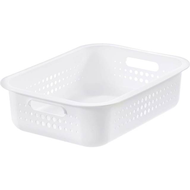 SmartStore Recycled Storage Basket 6 Litre, Grey