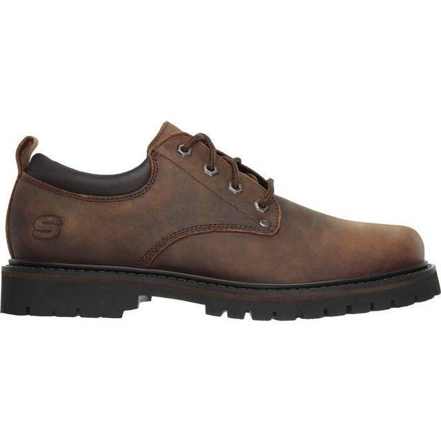 Skechers Tom Cats Mens Lace Up Shoes Brown - SKECHERS - Size: 7