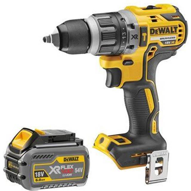 DeWalt DCD796 18v XR Cordless Brushless Combi Drill 1 x 6ah Li-ion Battery Charger Case