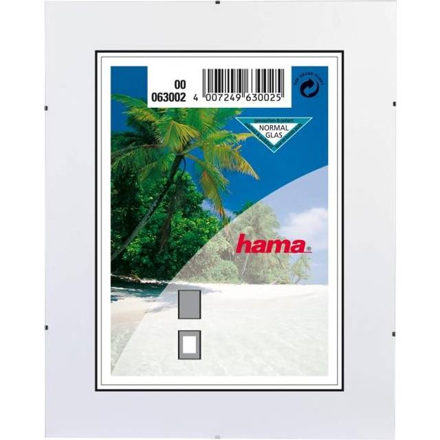 Hama Frameless picture holder Clip-Fix, normal glass 10,5 x 15 cm