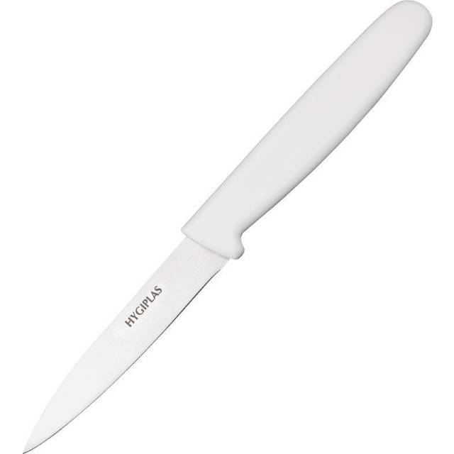 Hygiplas Straight Blade Paring Knife Black 7.5cm