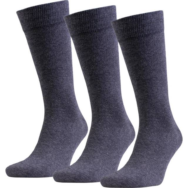 Amanda Christensen True Combed Cotton Sock - Anthracite - Strl 47/50