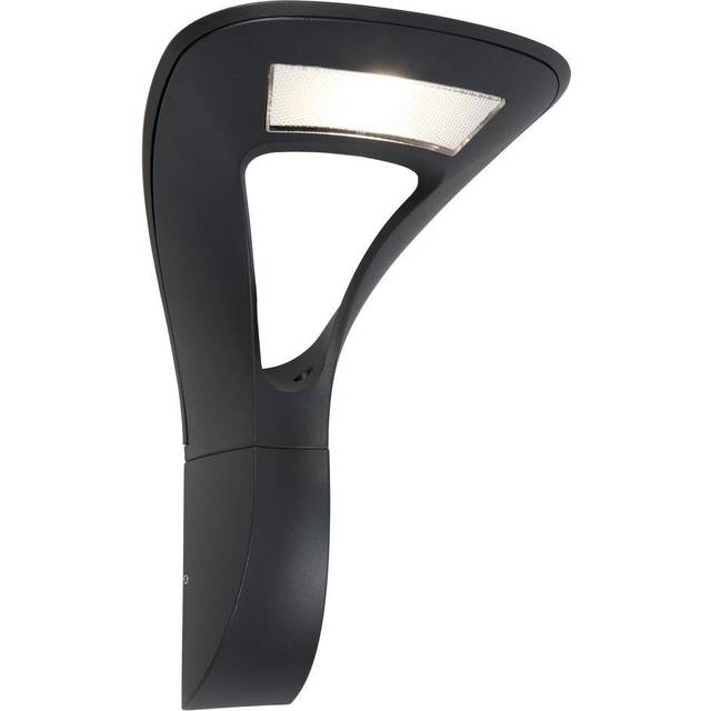 Lutec Anda Wall Light Dark Grey Integrated LED IP54