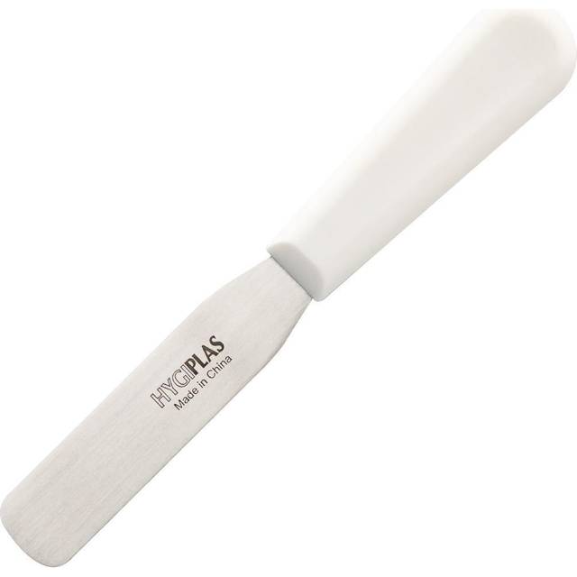 Hygiplas Straight Blade Palette Knife White 10cm