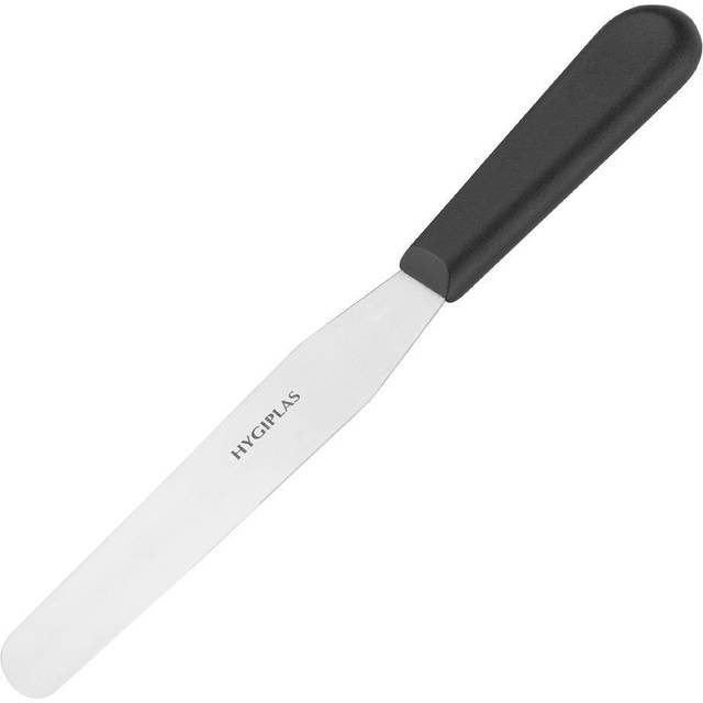 Hygiplas Straight Blade Palette Knife Black 15.5cm