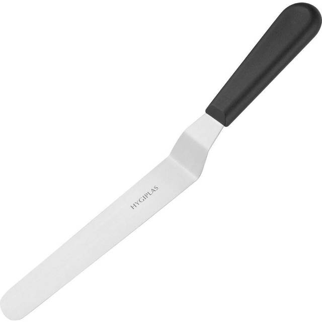 Hygiplas Angled Blade Palette Knife Black 19.5cm