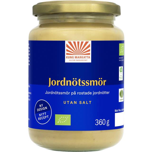 Kung Markattas Jordnötssmör 360g