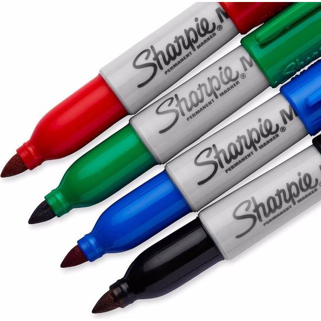 Sharpie Mini Permanent Markers, Fine Point, Assorted Colors, 36 Count