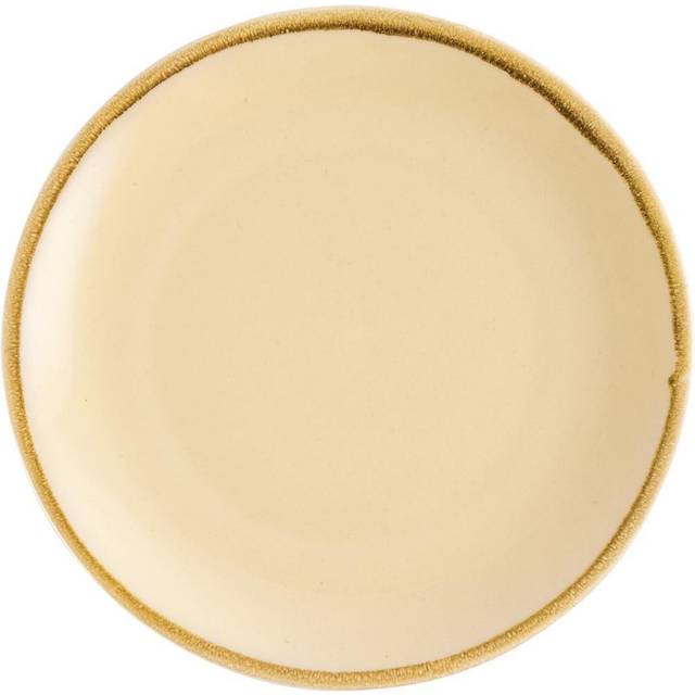 Olympia Kiln Round Plate Sandstone 280mm (Pack of 4)