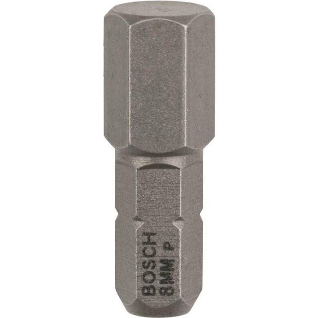 Bosch 2607001730 8mm 3 Piece Extra Hard 25mm Driver Bits- you get 10