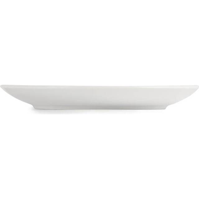 Olympia Whiteware Coupe Plates 250mm - white