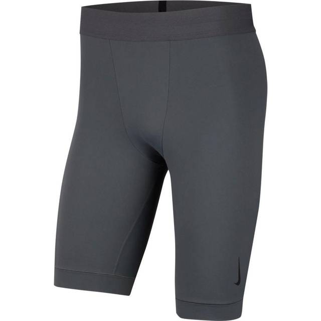 Nike Yoga Dri-FIT Men's Infinalon Shorts  3XL Iron Grey/Black
