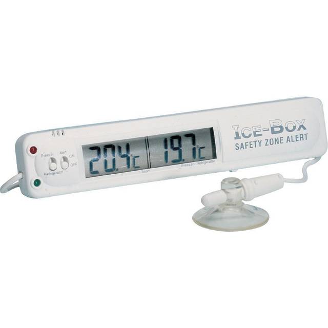 Hygiplas Fridge Freezer Thermometer with Alarm