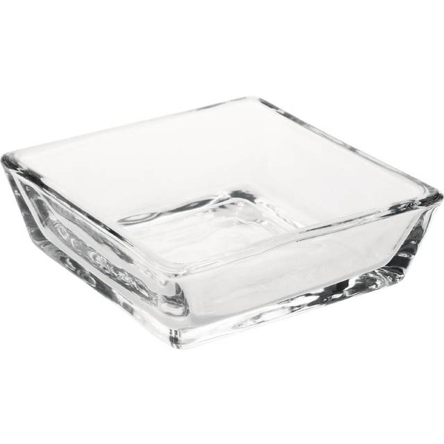 Olympia Dipping Pot Square Glass 90mm (Pack of 12)
