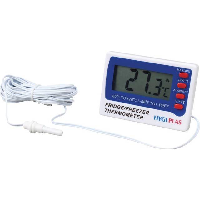 Hygiplas Digital Fridge Freezer Thermometer