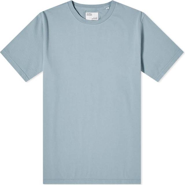 T-shirt Colorful Standard Classic Organic steel blue - Bleu - XL