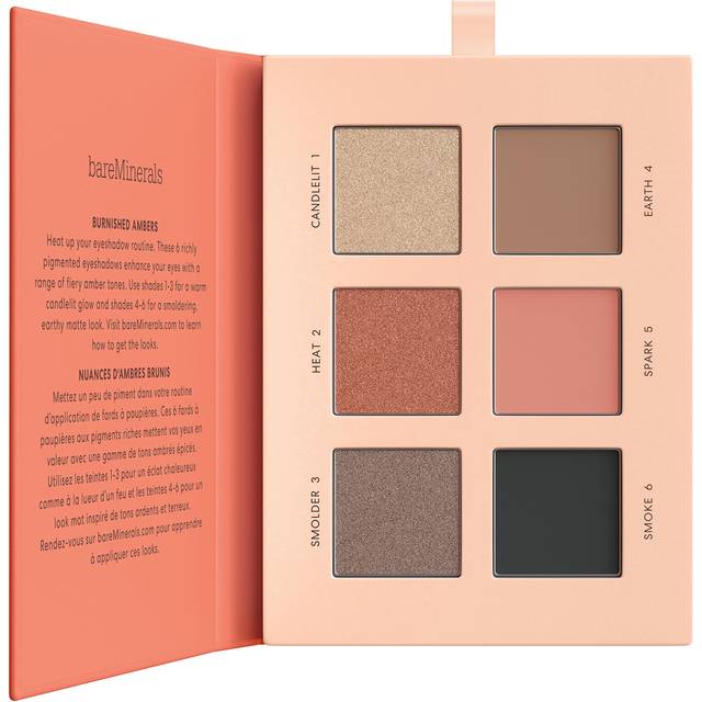 Bareminerals Women's 6 X 0.04Oz Burnished Mineralist Burnished Eyeshadow Palette