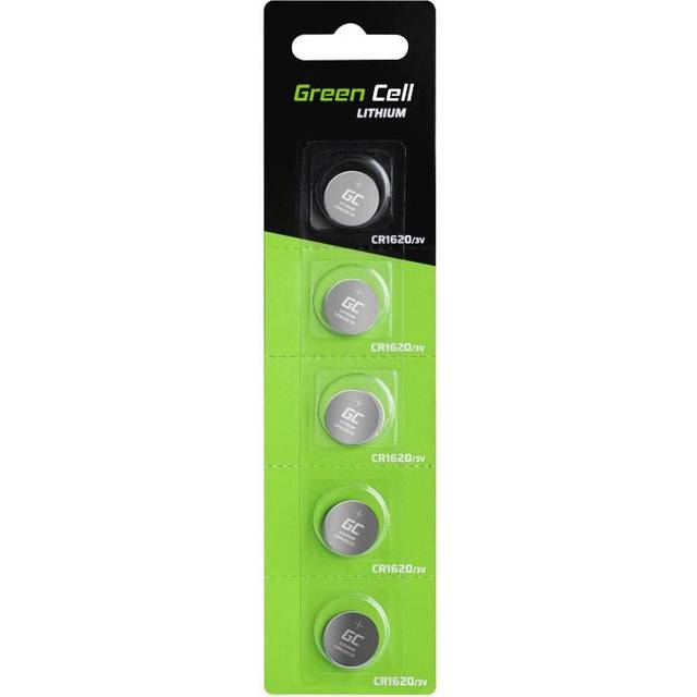 Green Cell batteri - 5 x CR1620 - Li