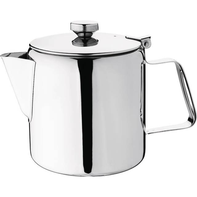 Olympia Concorde Stainless Steel Teapot 1.365Ltr