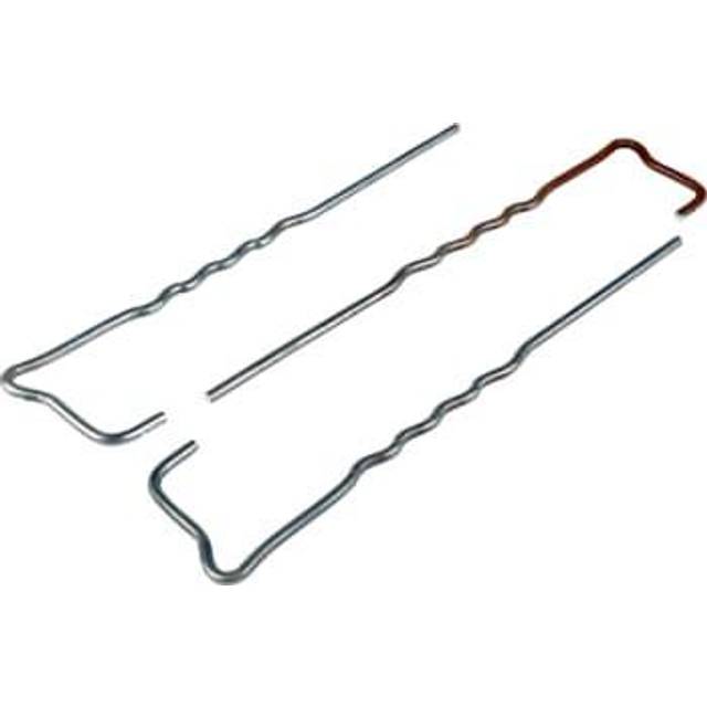 Byggros L-formet jordspyd, 300 x 40 x 20 x 3 mm, galvaniseret stål