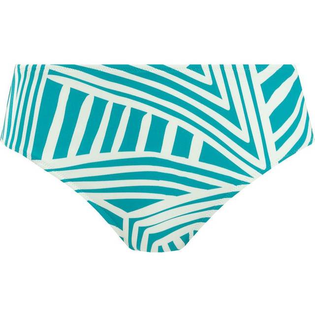Fantasie Womens La Chiva Bikini Brief Aquamarine - Blue Nylon - Size X-Small