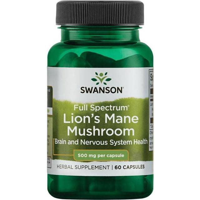 Swanson - Swanson Manetmanetssvamp (60 Kapslar)