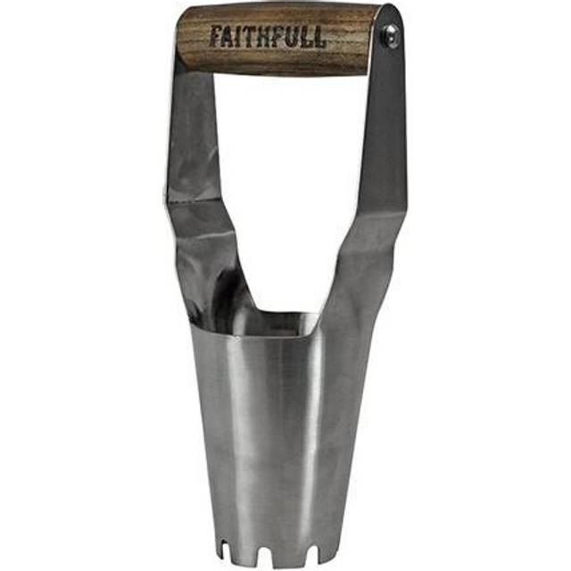 Faithfull FAIPRESHBULB Prestige Stainless Steel Bulb Planter Ash Handle
