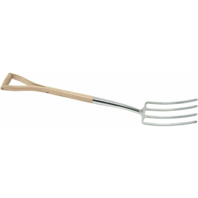 Draper Heritage Stainless Steel Digging Fork with Ash Handle