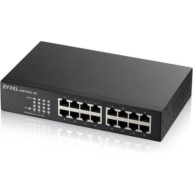 Zyxel GS1100-16  16 port Gigabit Unmanaged Switch v3
