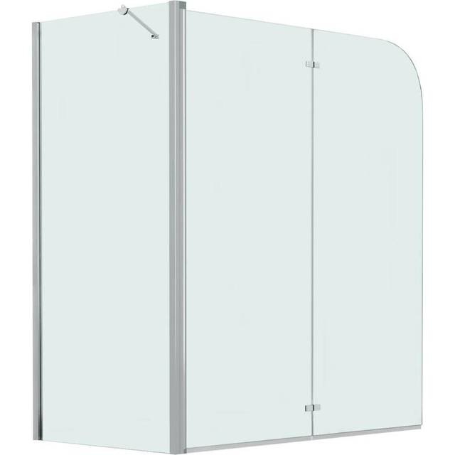 vidaXL Bi-Folding Shower Enclosure ESG 120x68x130 cm