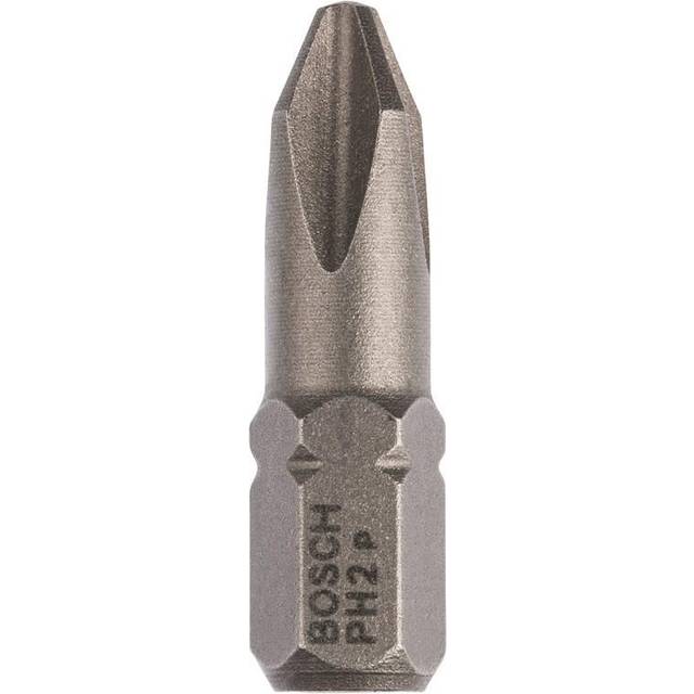 Bosch 2607001512 PH2 10-PC Extra Hard 25mm Driver Bits