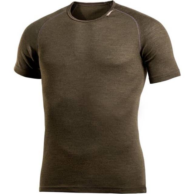 Woolpower Lite Tee Underkläder merinoull Storlek M Färg brun